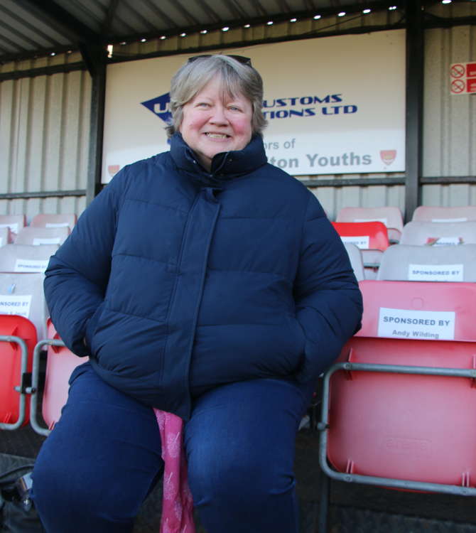 Thérèse Coffey enjoyed an action packed win at Felixstowe's Goldstar Ground (Picture credit: Ian Evans/Nub News)