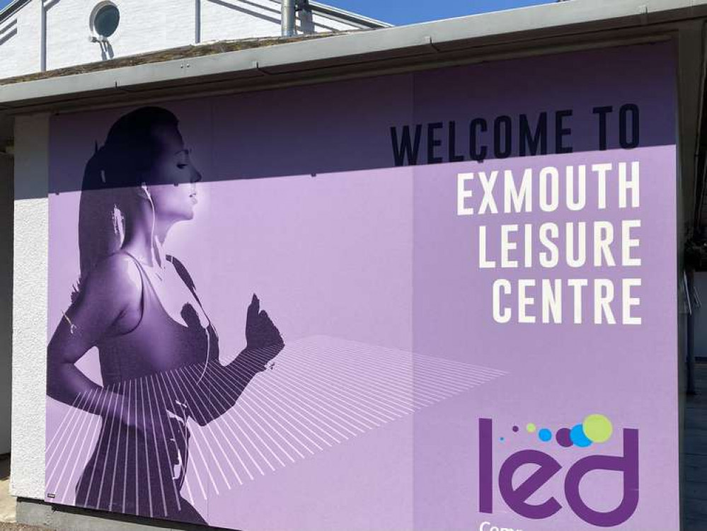 Exterior of Exmouth Leisure Centre (Nub News, Will Goddard)