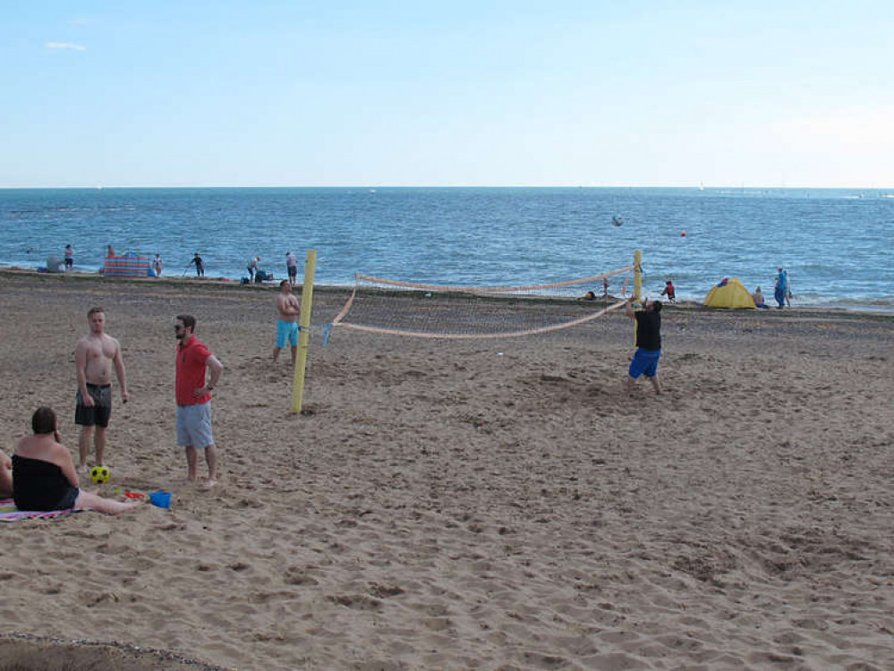 Beach Volleyball On Exmouth Beach. Credit Stephen Craven/Geograph (https://www.geograph.org.uk/photo/5279202)