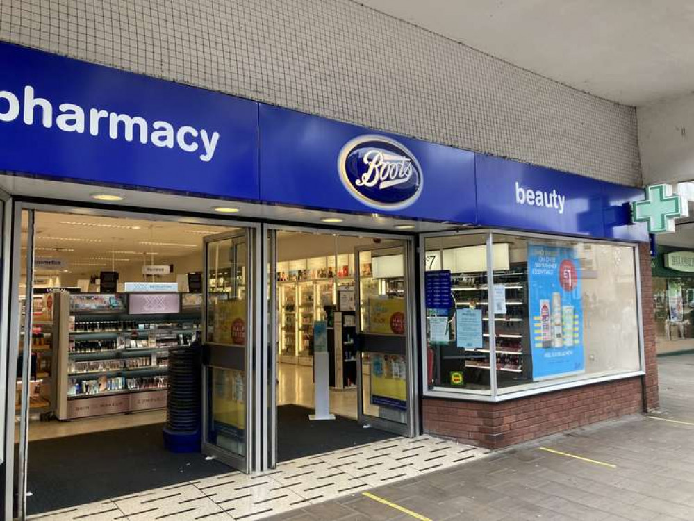 Boots in Magnolia Walk, Exmouth (Nub News, Will Goddard)