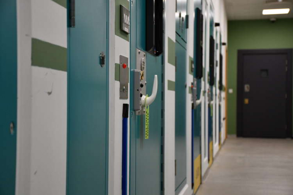 Police custody cells (Image: Devon & Cornwall PCC)