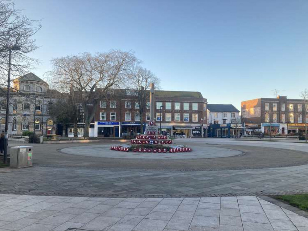 The War Memorial on the Strand, Exmouth (Will Goddard, Nub News)