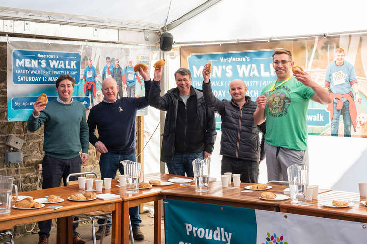 Five key representatives of the well-loved elements of Men's Walk competed to win the oggie title