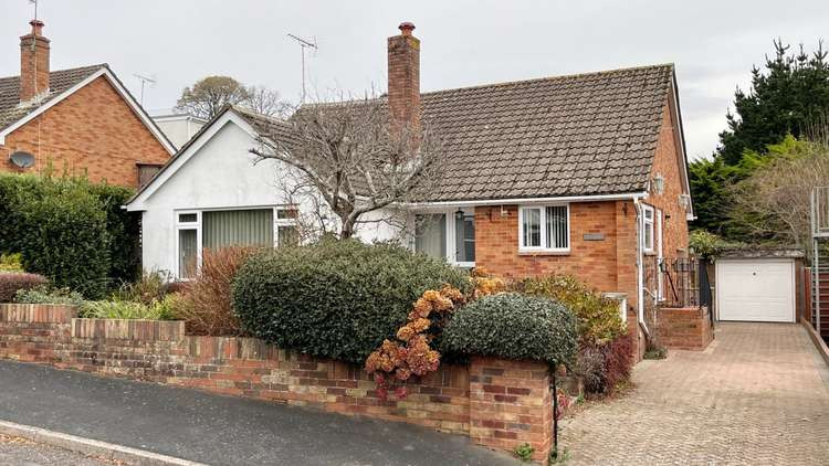 This three-bedroom detached bungalow is located in a quiet cul-de-sac in Lympstone (Whitton and Laing)