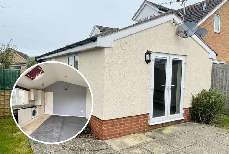 This compact detached bungalow on St John's Road is situated down a shared private driveway (Whitton and Laing) This compact detached bungalow on St John's Road is situated down a shared private driveway (Whitton and Laing)
