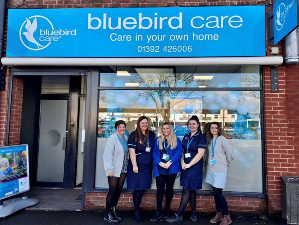 Bluebird Care's Exeter team