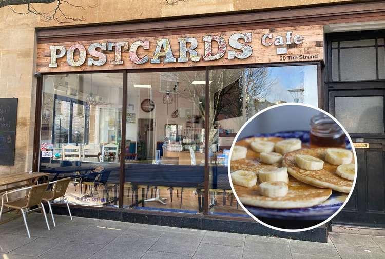 Postcards Cafe. Inset: Pancakes (Nub News, Will Goddard)