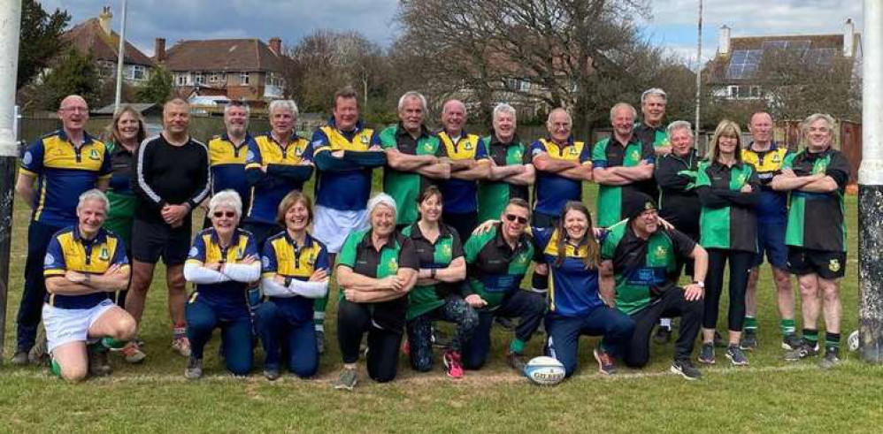 Withycombe walking rugby team (Rick Libbey) Withycombe walking rugby team (Rick Libbey)