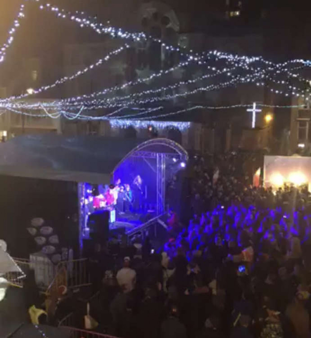 Falmouth Christmas lights 2019.