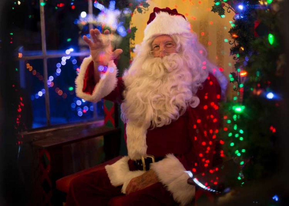 Santa is coming to Falmouth Fire Station in a drive through grotto.