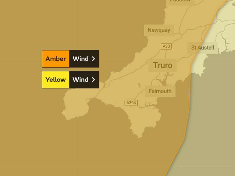 Storm Arwen is coming to Falmouth. Credit: Met Office.