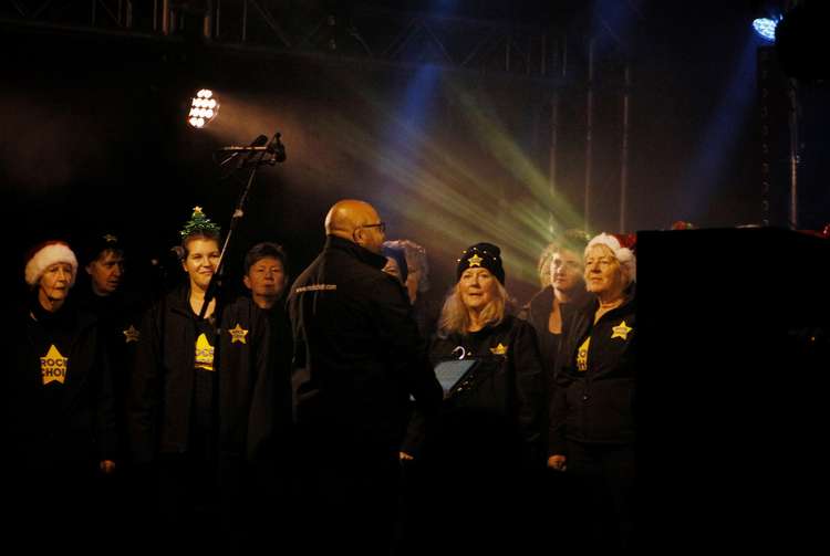 Photo of the Christmas switch on event. Taken by Neal Johnston.