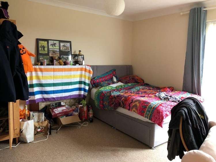 Another bedroom at the Penryn student property. Picture shared by Townsend Accommodation.