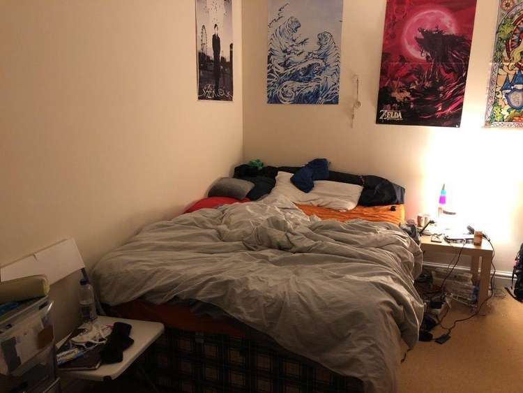 Fourth bedroom at the Penryn student property. Shared by Townsend Accommodation. Fourth bedroom at the Penryn student property. Shared by Townsend Accommodation.