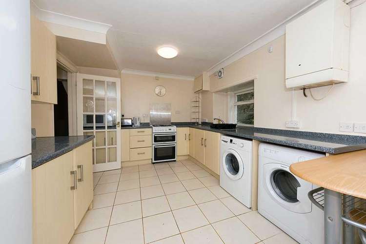 The kitchen at the property on Tresooth Lane.