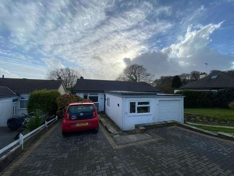 The front of the property on Trewarton Road, Penryn.