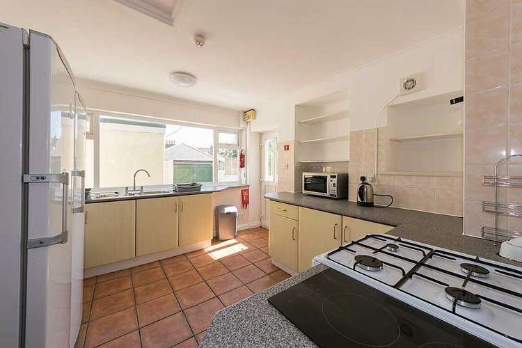 The kitchen on Marlborough Road, Falmouth. Shared by Townsend. The kitchen on Marlborough Road, Falmouth. Shared by Townsend.