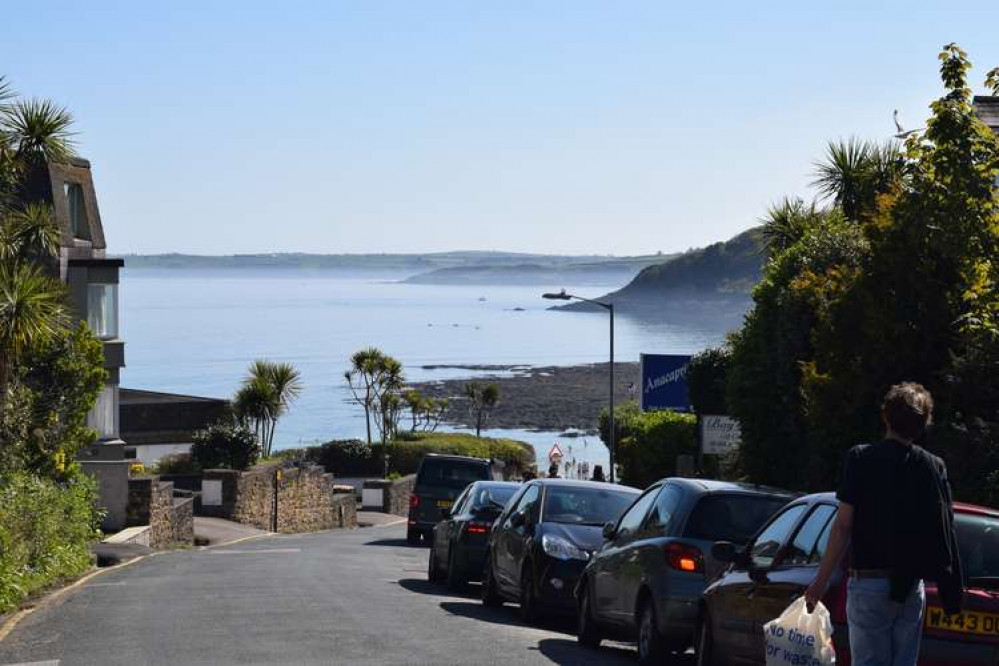 Council leader Linda Taylor has had her say on covid grants. Picture of Falmouth.