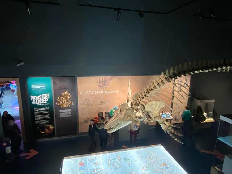 Monsters of the Deep at National Maritime Museum will continue until 2023.