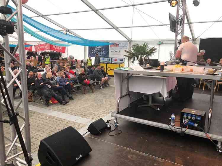 The highlight of Falmouth's Autumn calendar is the nationally recognised Oyster Festival.