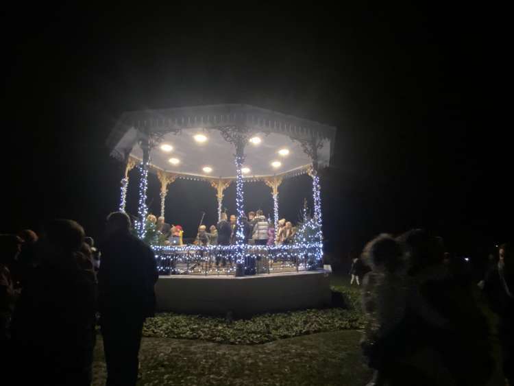 The Falmouth Christmas Tree Festival sees over 40 trees lit up around Gyllyngdune Garden.