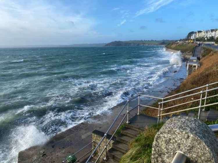 Storm Eunice is expected to hit Falmouth this Friday bringing strong winds.