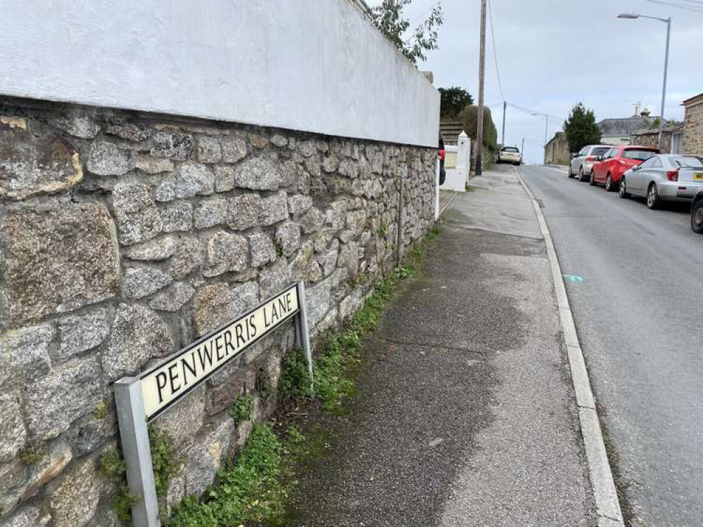 Emergency services were called out to a property on Penwerris Lane, Falmouth.