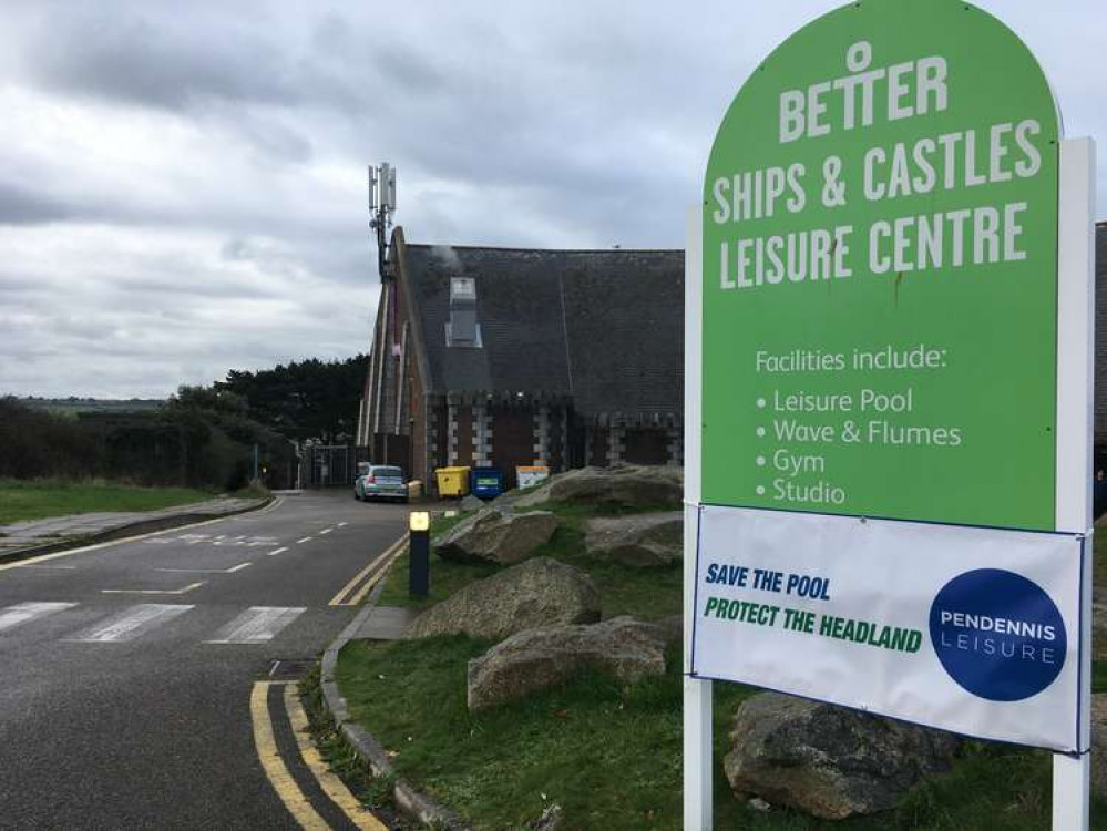 A decision is set to be made on the future of Ships and Castles Leisure Centre in Falmouth (Image: Richard Whitehouse/LDRS).