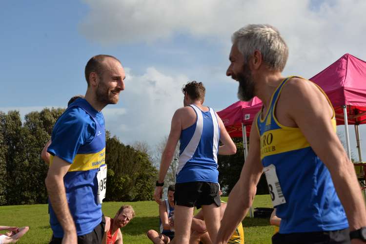 Falmouth Half Marathon saw nearly 600 runners take part. Credit: Cornwall Hospice Care/Facebook.