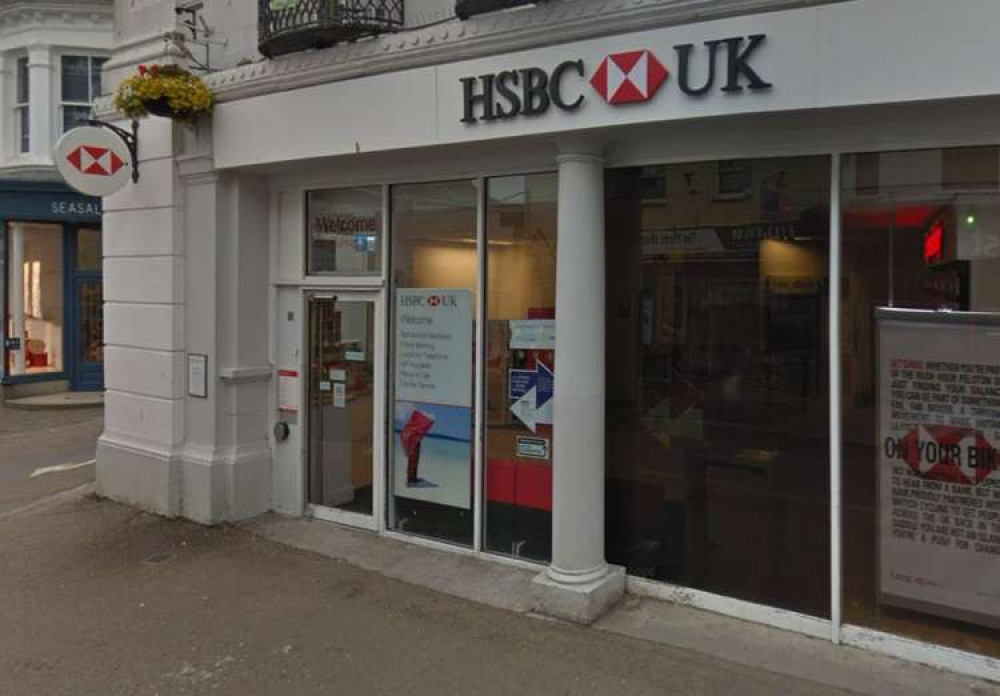 HSBC Falmouth will close in October as company announces transformation programme.