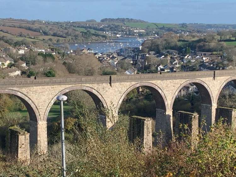 Stunning views of Penryn from the house. Stunning views of Penryn from the house.
