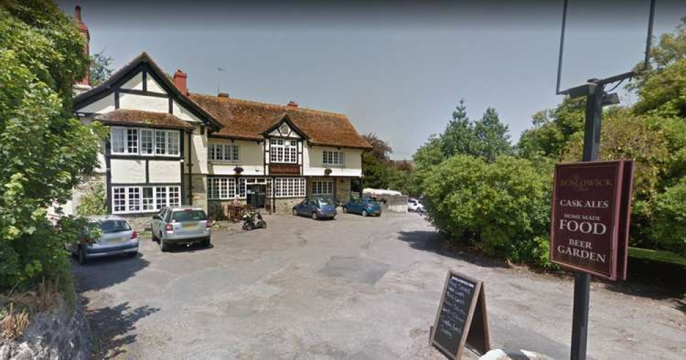 The Boslowick Inn Falmouth which a developer wants to demolish and replace with housing (Image: Google).