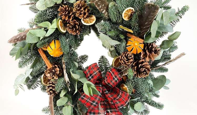 Wreath making is on at Kingston John Lewis today! (Image: John Lewis)