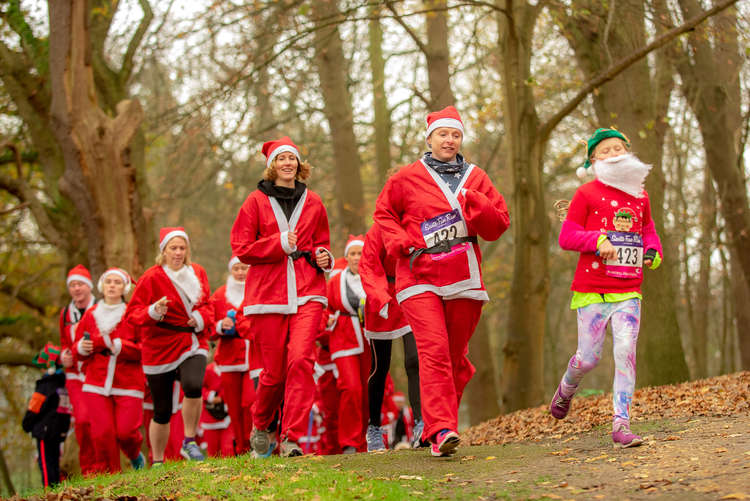 Plenty of festive cheer at the event (Image: Princess Alice Hospice)