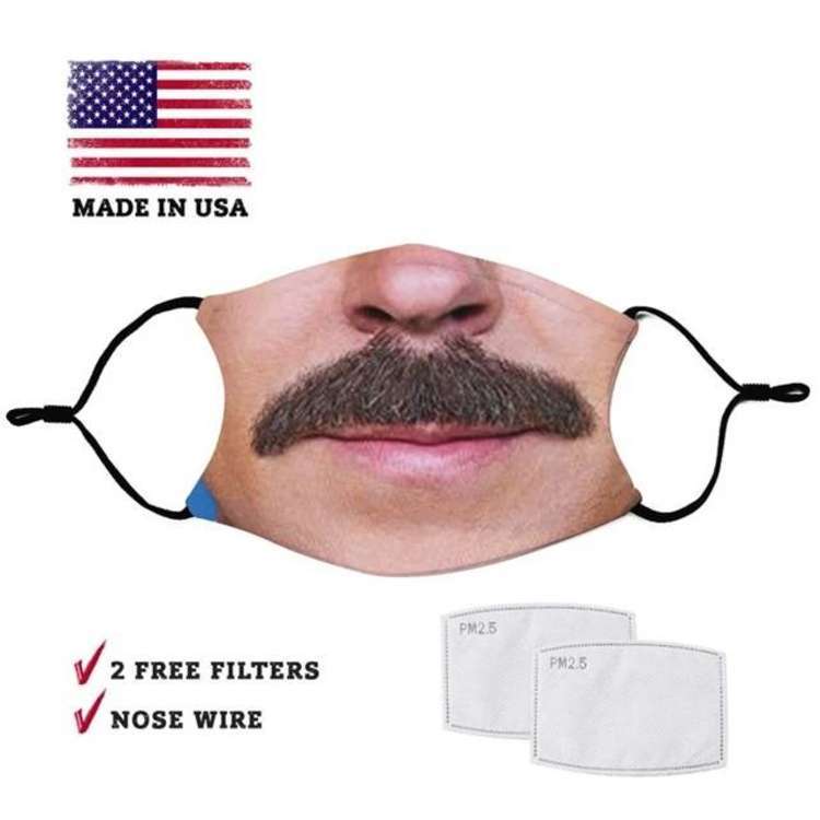 You can get a mask with Ted's iconic moustache on for Xmas