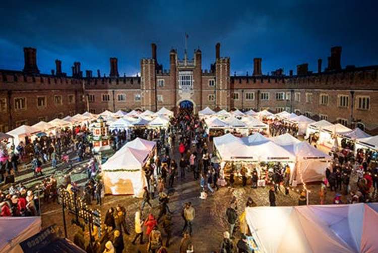 Hampton Court Palace is hosting a Festive Fayre