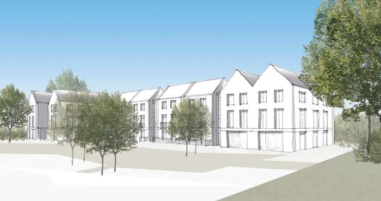 An artist's impression of what the care home will look like (Image: Frontier)