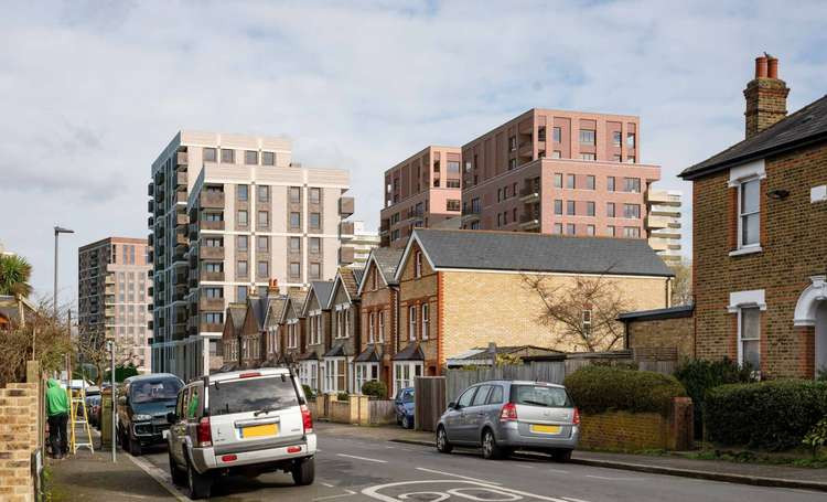 View of the development from Piper Road (Image: Kingston Council)