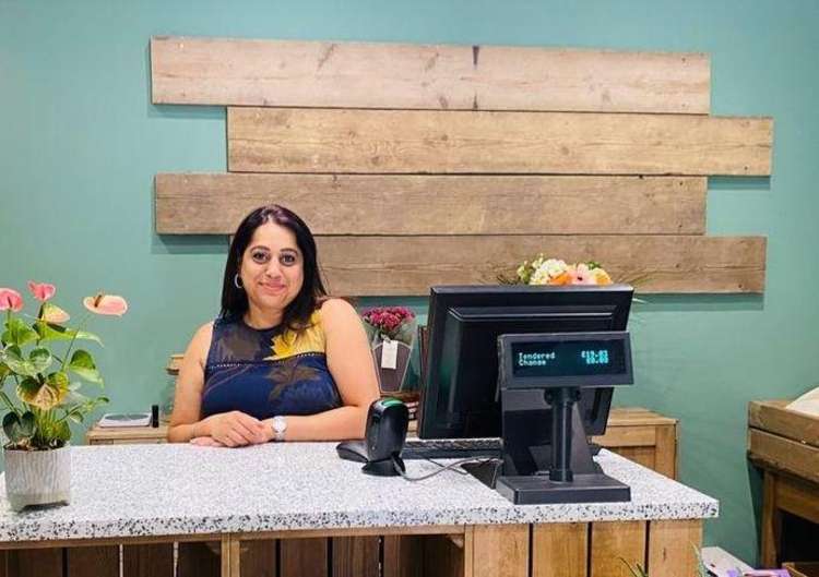 Sage Parmar in her new zero-waste store