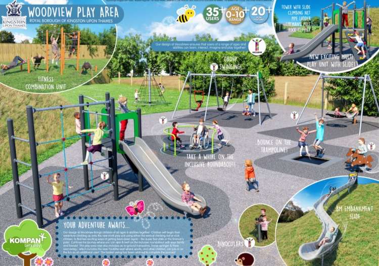 Plans for Woodview Play Area