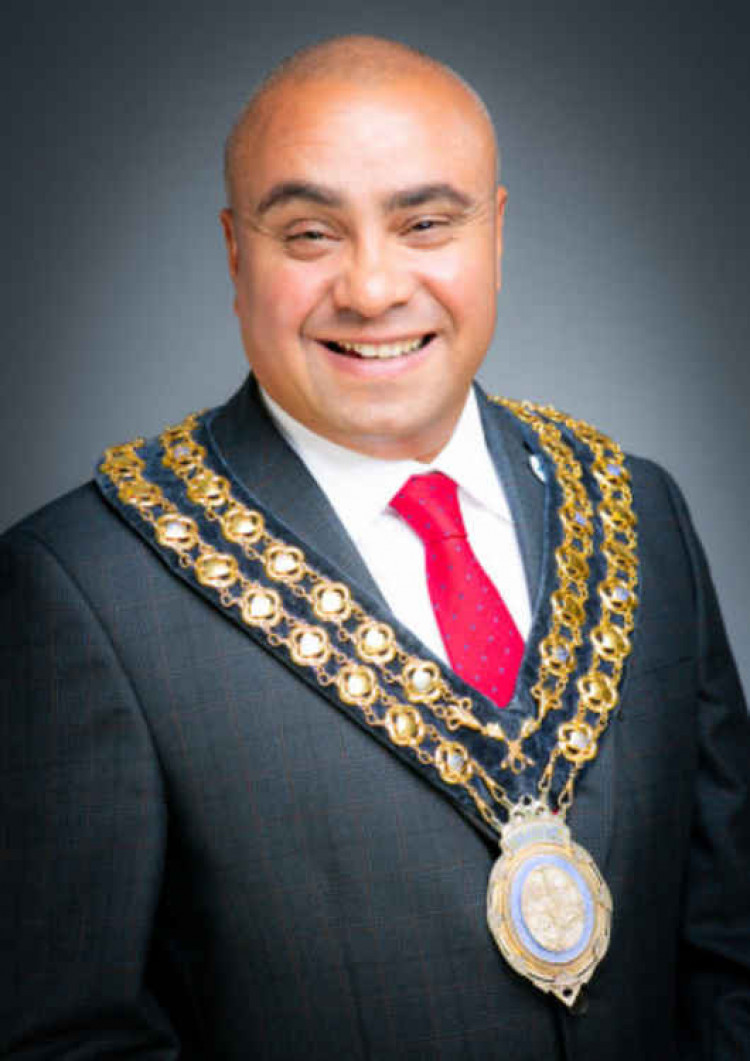 Mayor of Basildon Cllr David Burton-Sampson