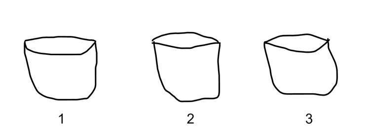 The three buckets of Jason's example The three buckets of Jason's example