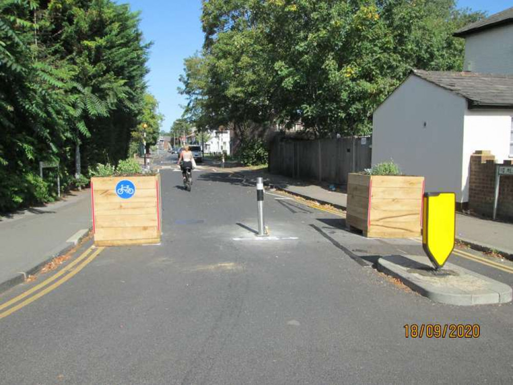 The Low Traffic neighbourhood on Kingston's Albert Road has been made permanent