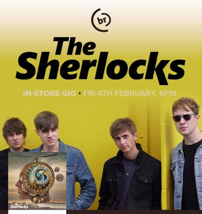 The Sherlocks will be in Kingston tomorrow evening to play an in-store gig at Banquet Records
