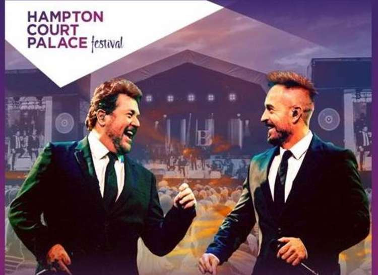 Michael Ball and Alfie Boe are set to play at Hampton Court Palace music festival 2022