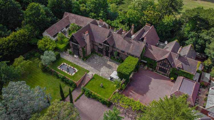 Kingston: The Tudor mansion 'Cedar Court' is now on sale for £12.9 million (Image: Rokstone)