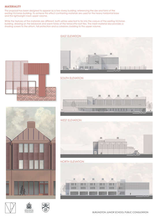 Plans for the new school building which will open in 2023 (Image: Consultation boards)