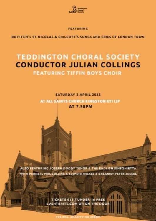 Be sure to check out Teddiing Choral Society's spring concert this weekend Be sure to check out Teddiing Choral Society's spring concert this weekend