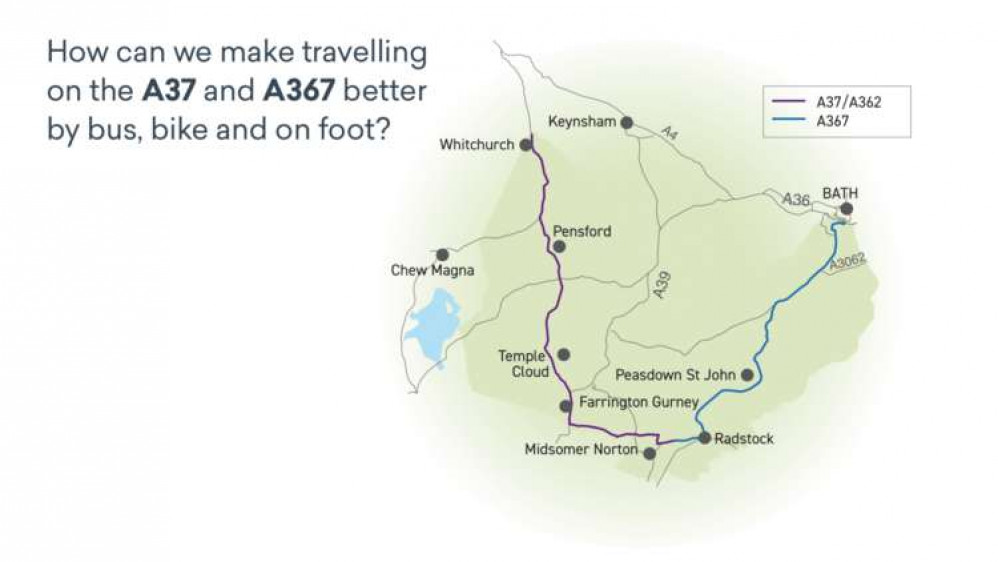 The roads are key to Midsomer Norton and Radstock