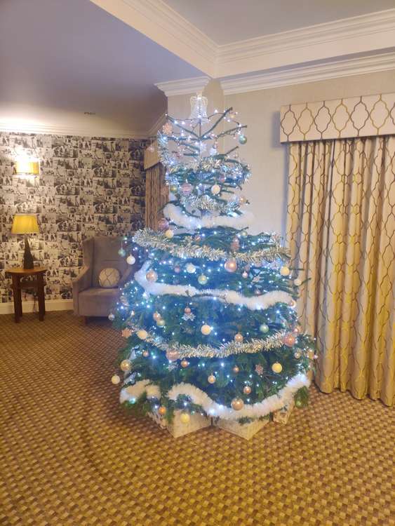 This is the Christmas Tree in The Centurion on the Westfield estate